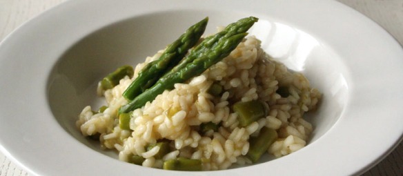 asparagus risotto