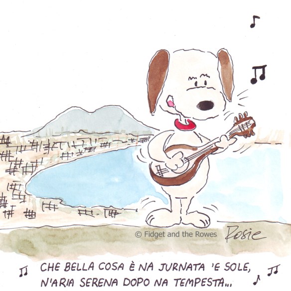 o sole mio / torta caprese