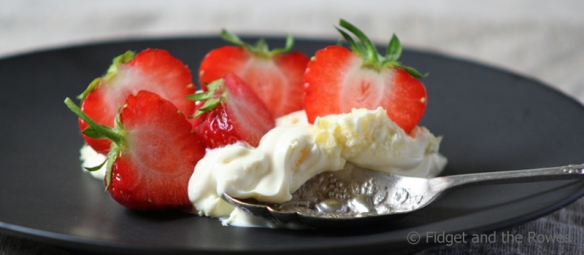 strawberries and cream English summer