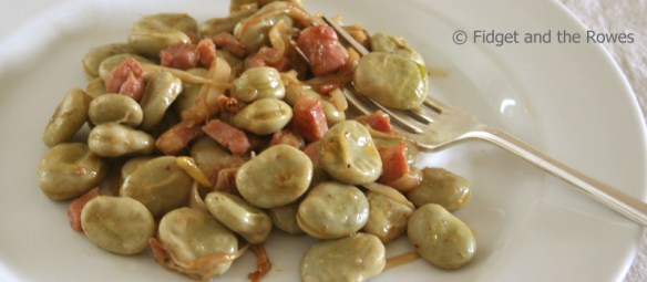fave alla romana broad beans with pancetta
