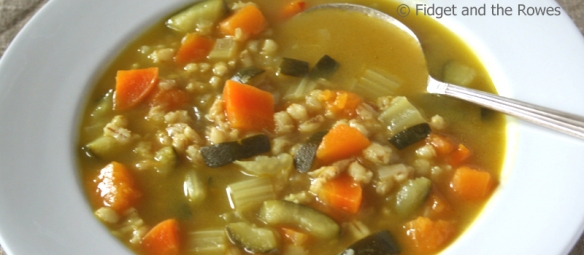 zuppa di farro pearl barley soup