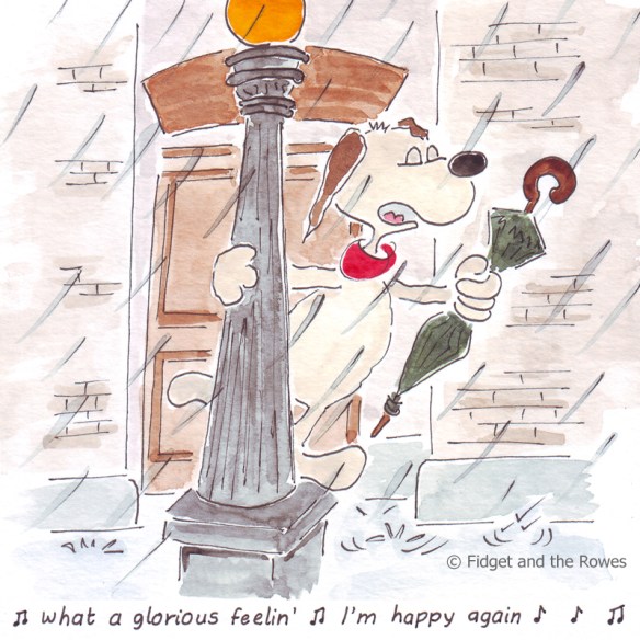 Singing in the rain Self-saucing Jaffa pudding