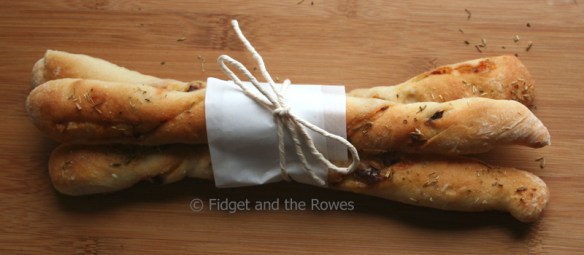 Du Pain Du Vin Bread Breadsticks Olives Pecorino Sundried Tomatoes