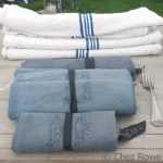 French linen vintage earthenware china crockery earthenware antiques fair