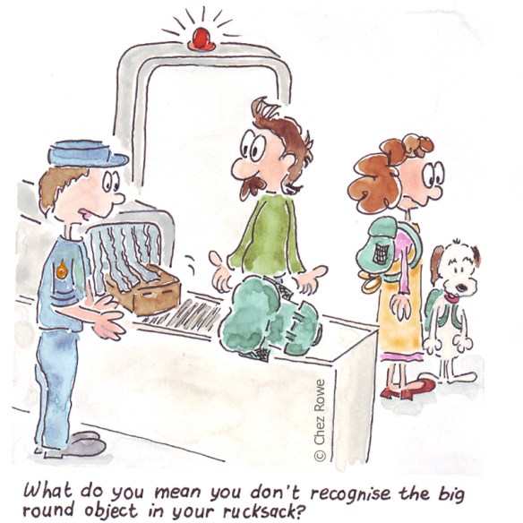 lasagna pumpkin in the rucksack