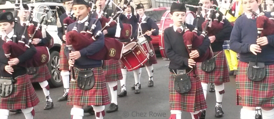 Edinburgh bagpipes
