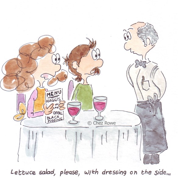 Scallops and black pudding