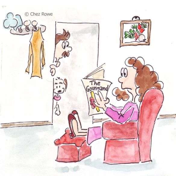 Chez Rowe Last Post Too many cookery books…